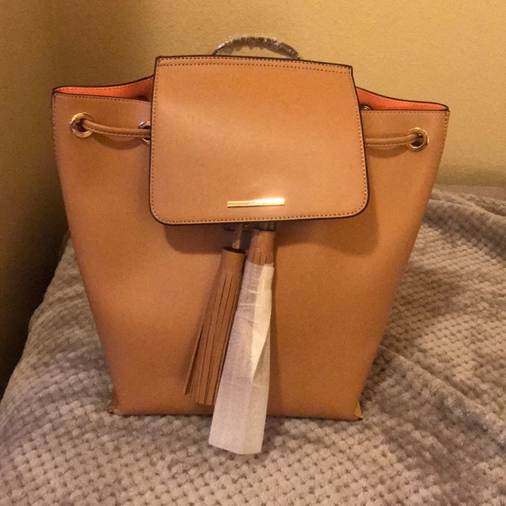 Aldo backpack with tassels